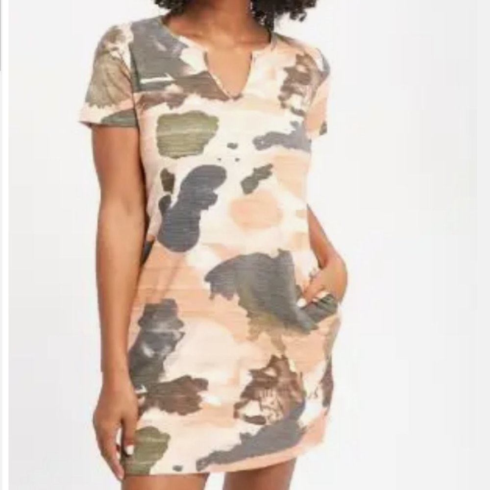 Mystree NWT- Camo Dress -Orange